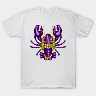 Mardi Gras Crawfish #3 T-Shirt